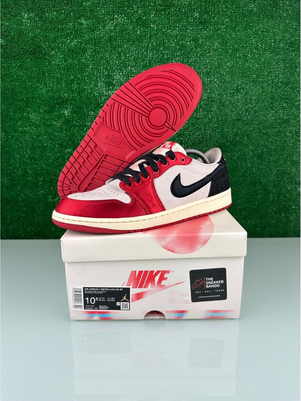 Trophy Room x Air Jordan 1 Retro OG SP Low Rookie Card Away